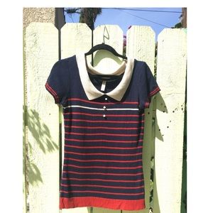 Betina Lou - Red White + Blue Short Sleeve